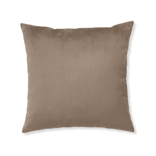 Beige Corduroy Pillow Cover