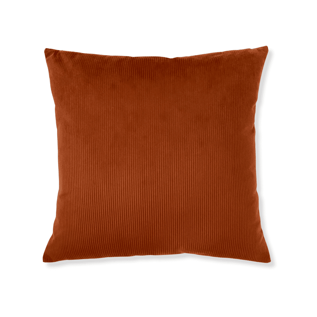 Terracota Corduroy Pillow Cover