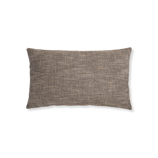 Woven Textured Jacquard Lumbar Pillow Cover