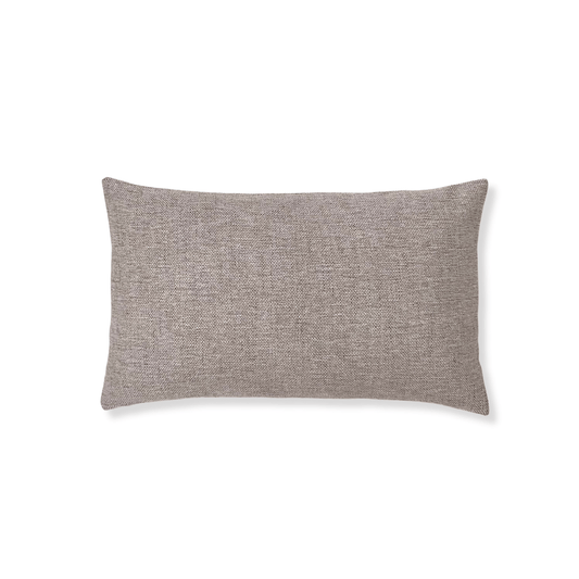 Beige Rustic Scratched Lumbar Pillow Cover