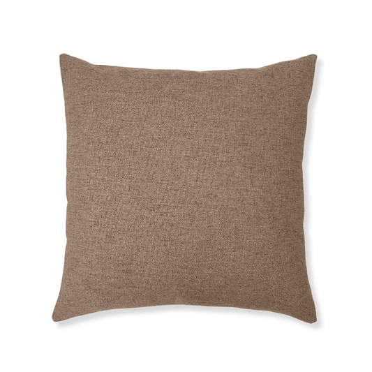 Brown Woven Textured Pillow Cover