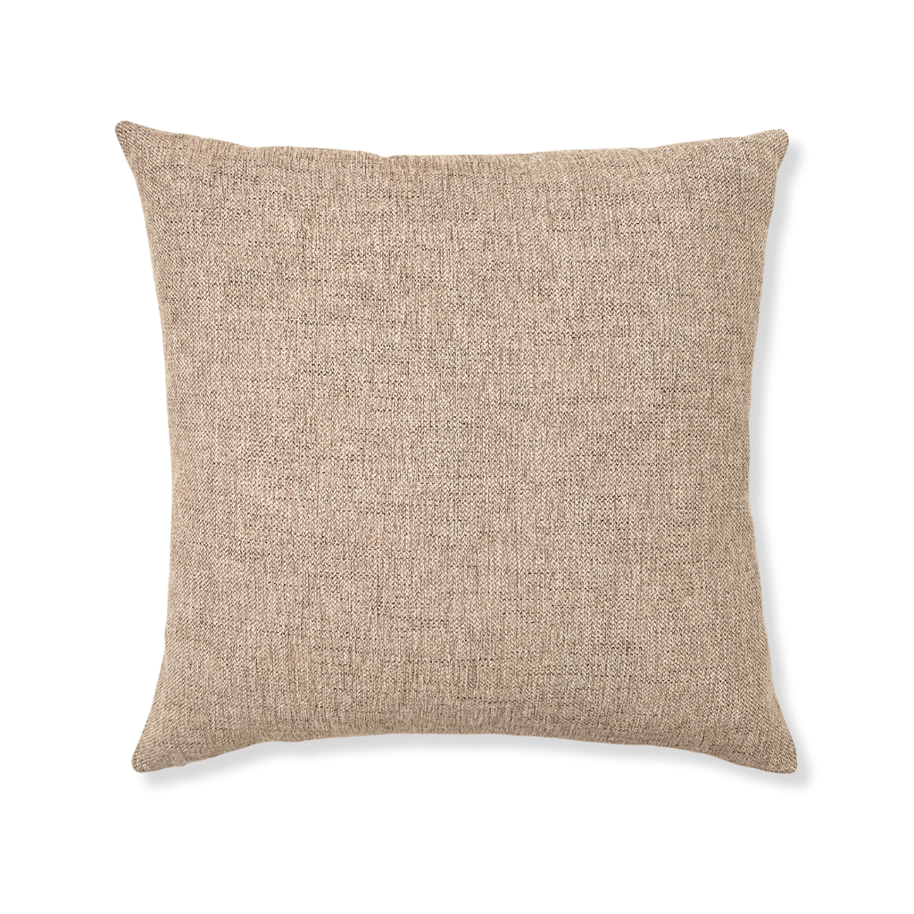 Beige Rustic Scratched Pillow Cover